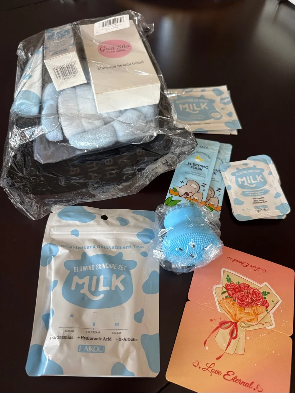 Milk Skin Care For Kids Birthdays Gift Set